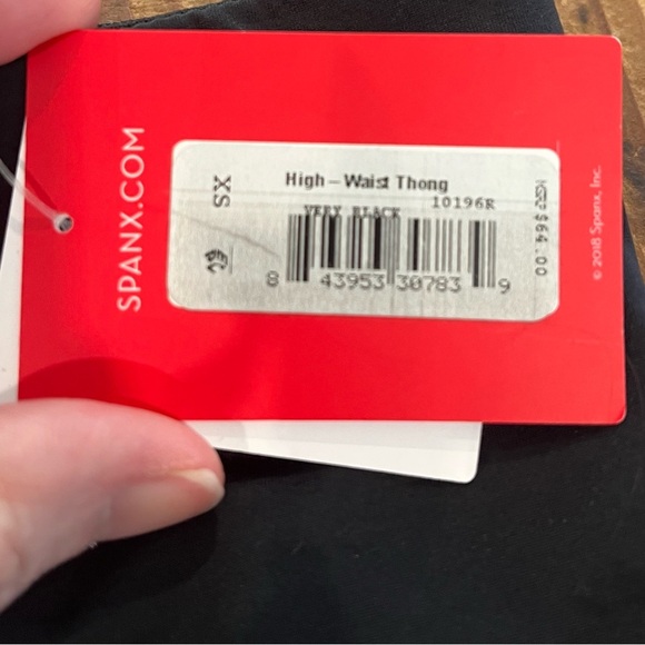 SPANX x REVOLVE Suit Your Fancy High-Waisted Thong 10196R - Picture 7 of 9